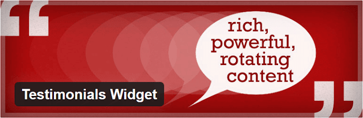 Testimonials widget plugin for WordPress