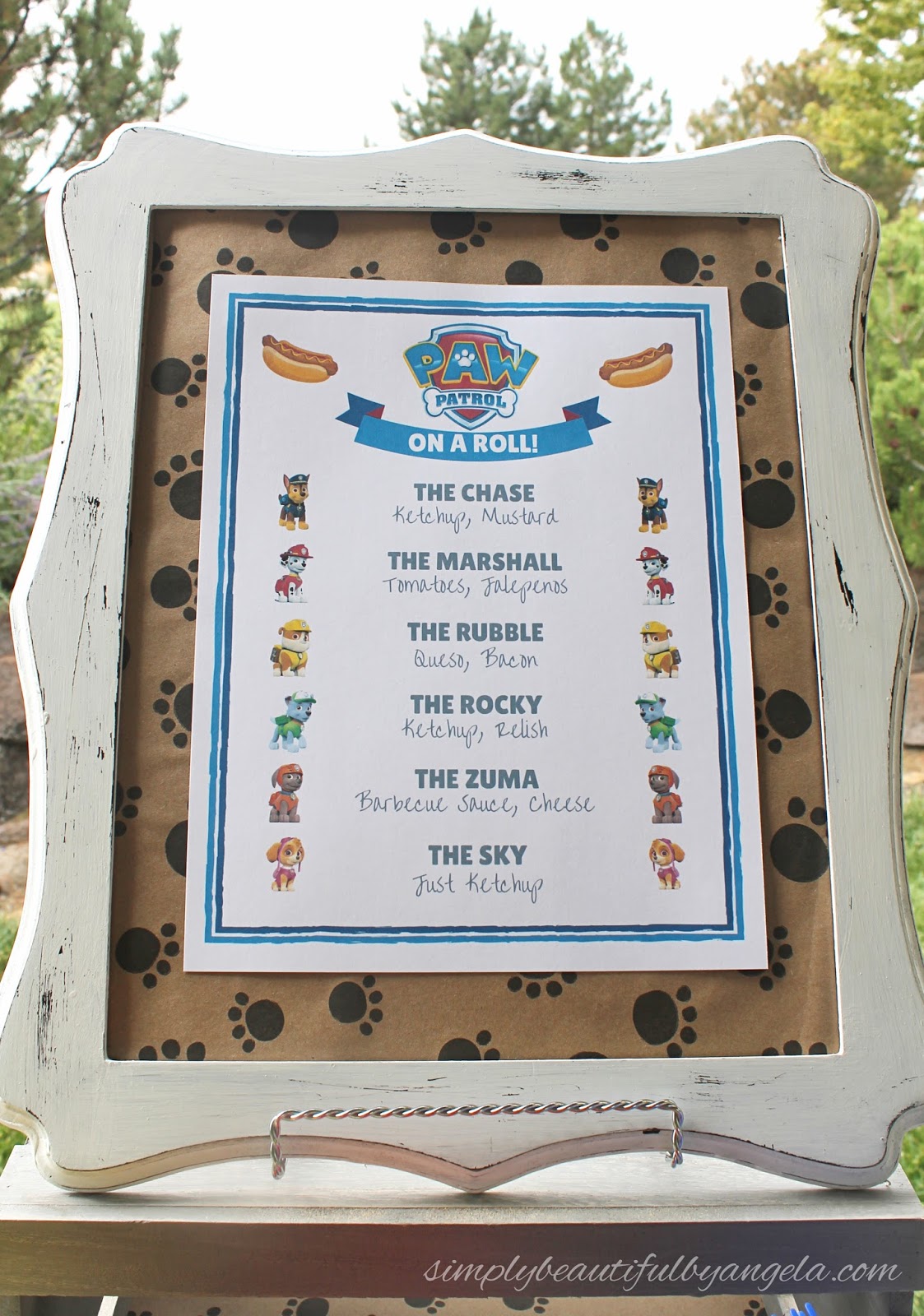 A Paw Patrol Birthday Party