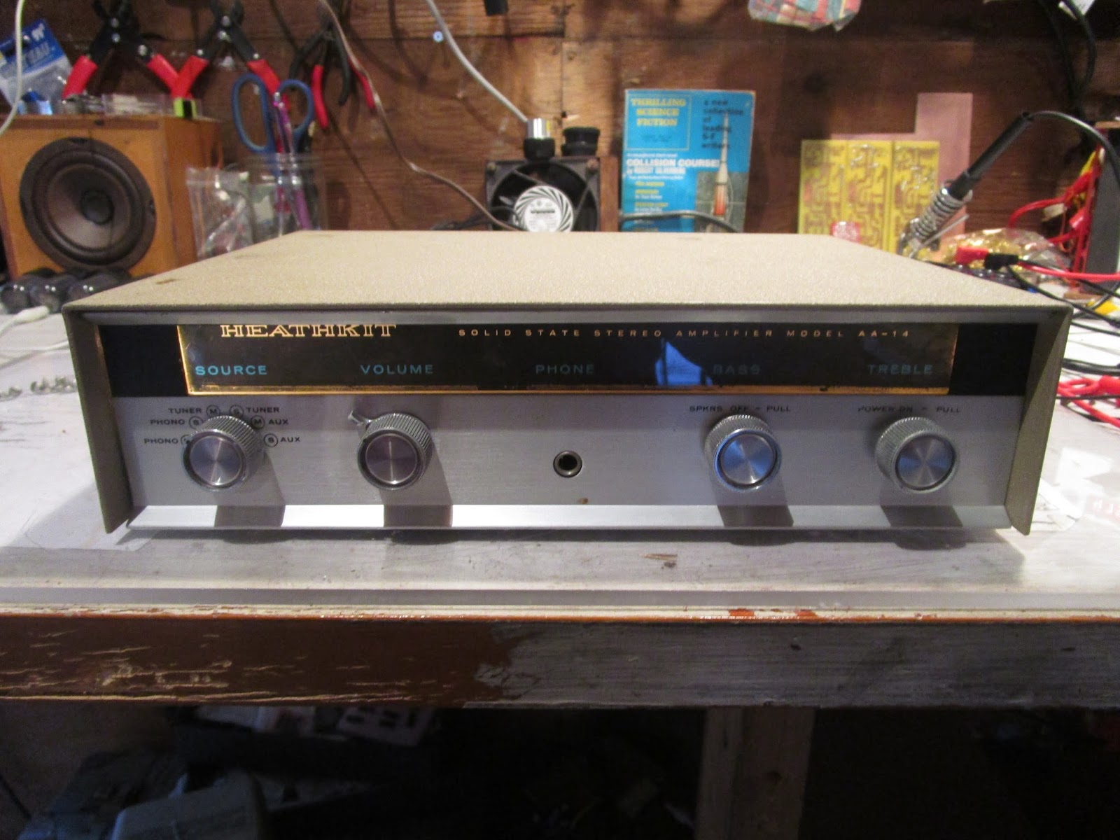 超歓迎】 米国HEATHKIT AA-1506 パワーアンプ fawe.org