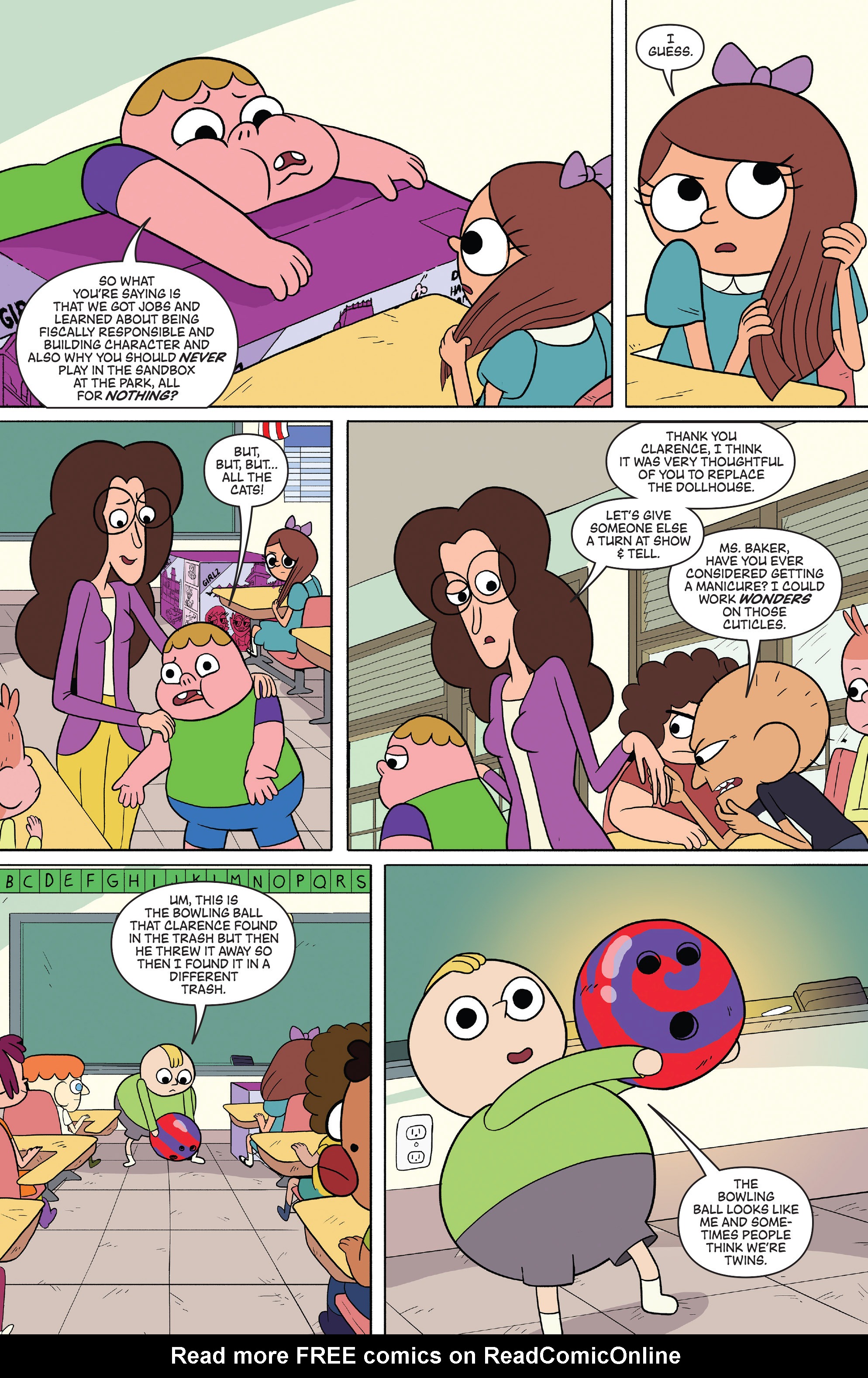 Read online Clarence comic -  Issue #3 - 18
