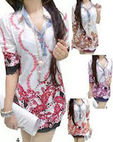 Model Baju Batik Remaja Trendy