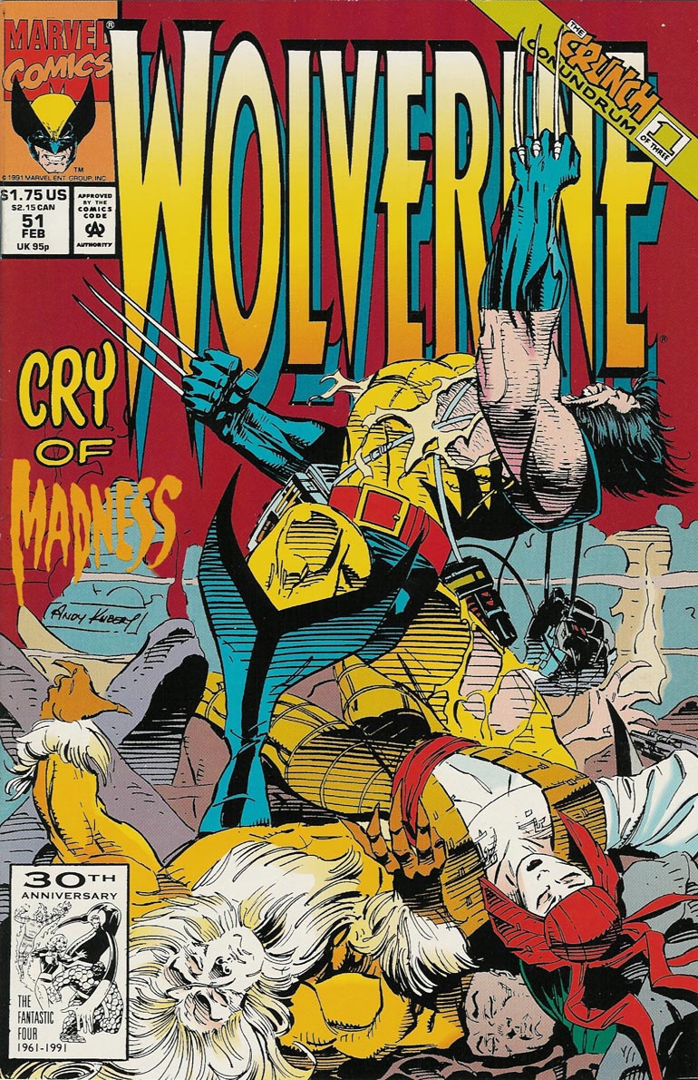 Read online Wolverine (1988) comic -  Issue #51 - 1