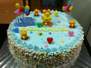 Emmanuel's Cutie Tigger Birthday cake