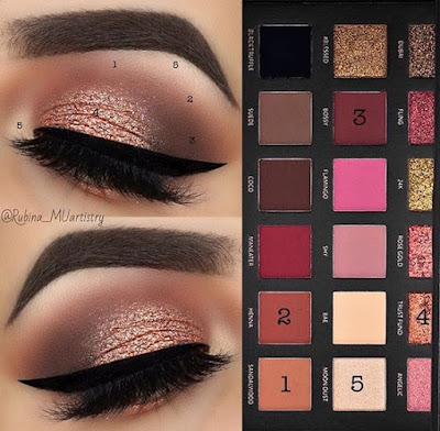 Luxury Makeup - (Let's Create This Shimmer And Shine Eyeshadow Look)