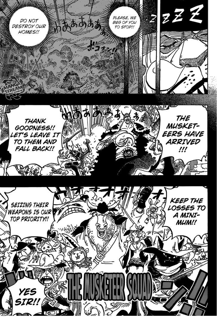 One Piece Ch 809: Master Nekomamushi