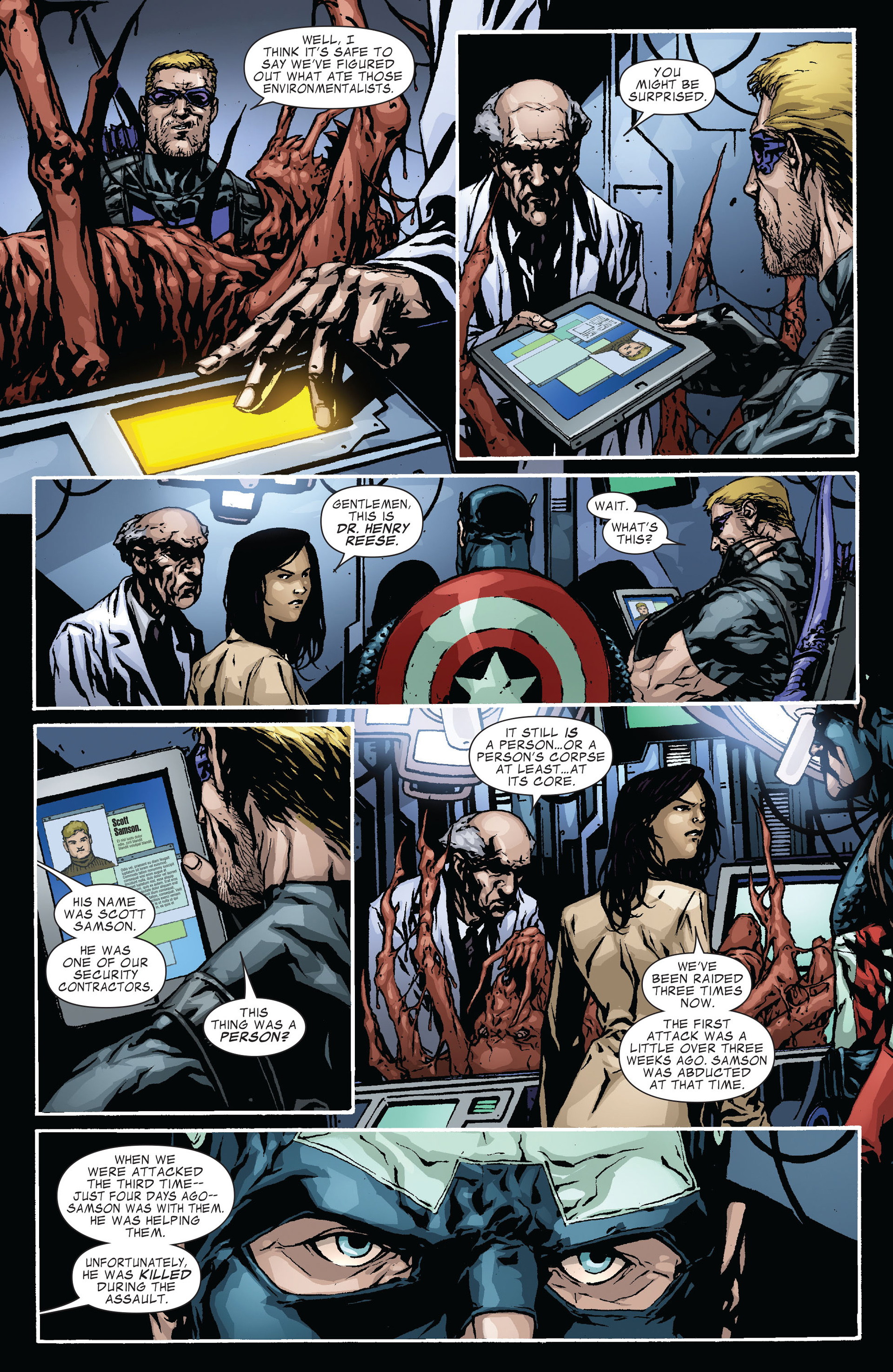 Read online Captain America And Hawkeye comic -  Issue #629 - 12