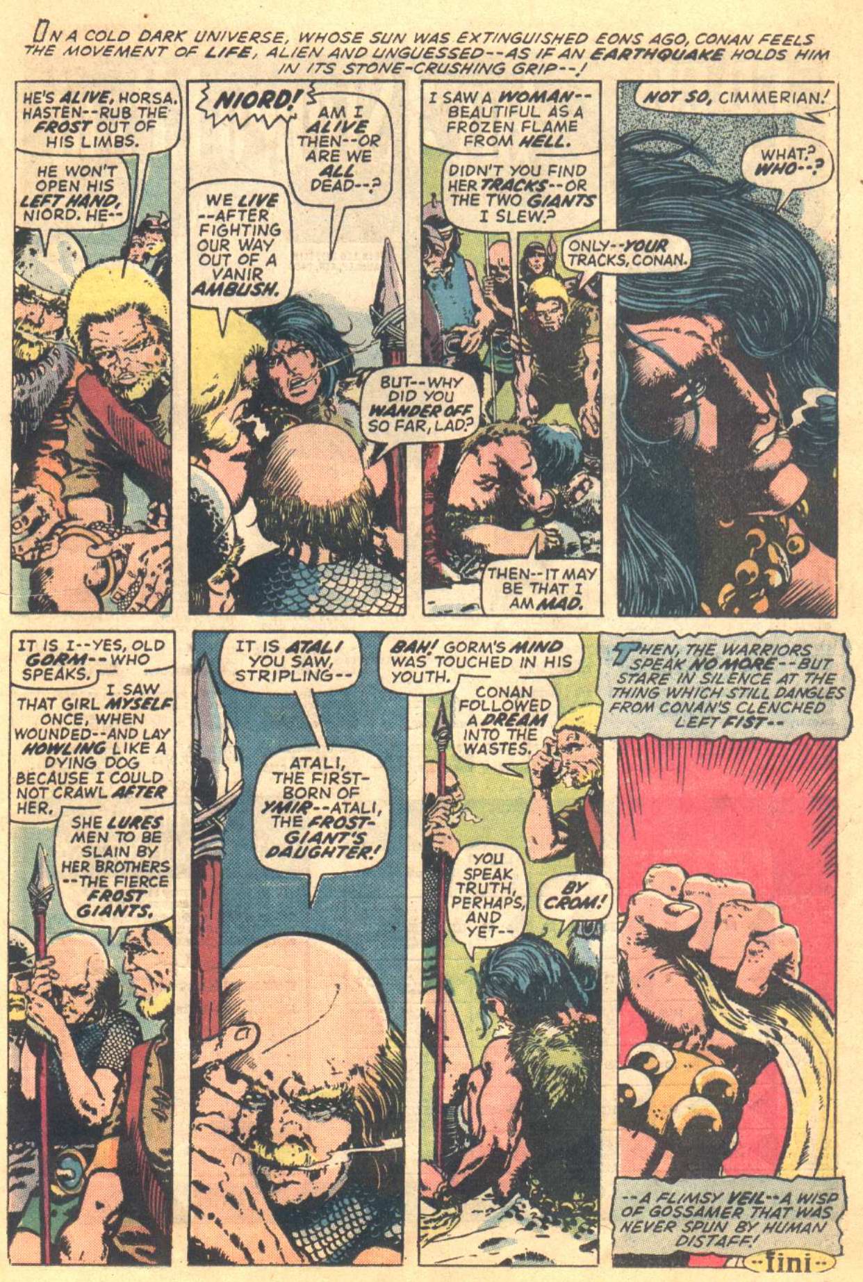 Read online Conan the Barbarian (1970) comic -  Issue #16 - 12