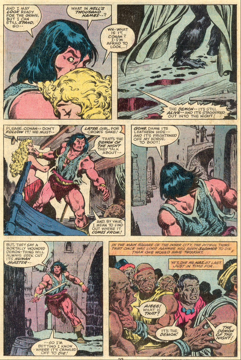 Read online Conan the Barbarian (1970) comic -  Issue #107 - 15