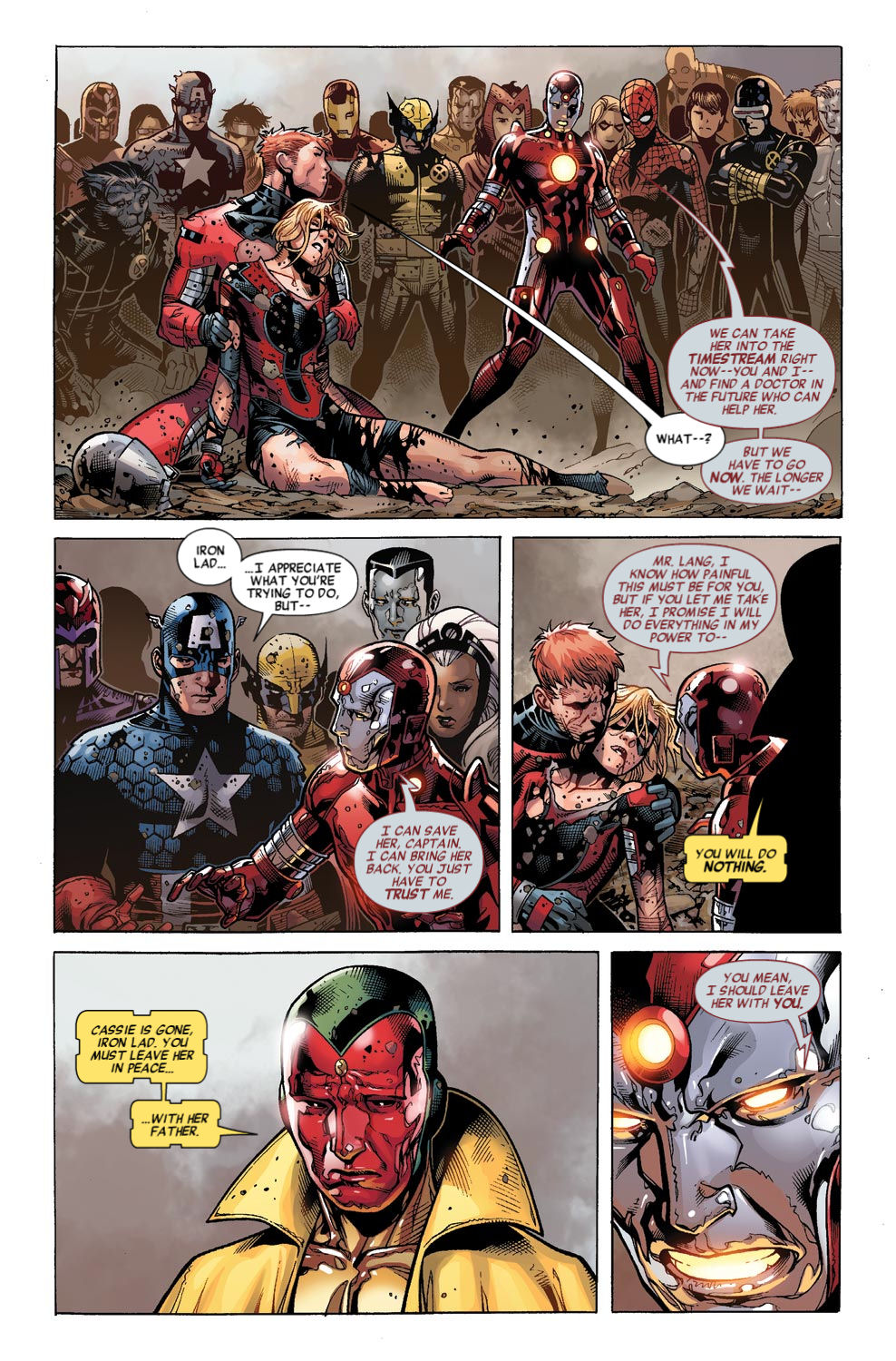 Read online Avengers: The Children's Crusade comic -  Issue #9 - 4