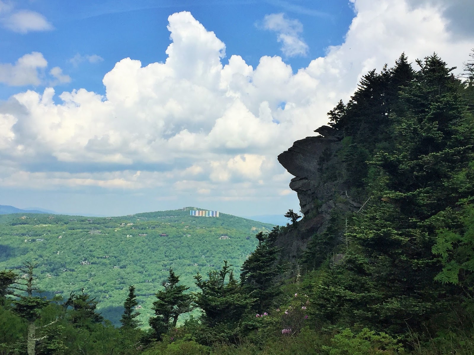 Down the Road Chutes & Ladders Hike on Grandfather Mountain NC