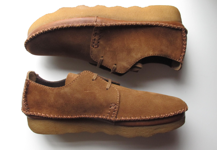 clarks pasty shoes