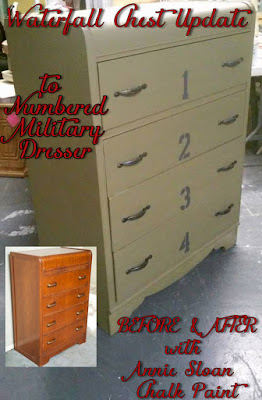 numbered waterfall makeover chest dresser military sloan annie chalk paint drawers awesome got