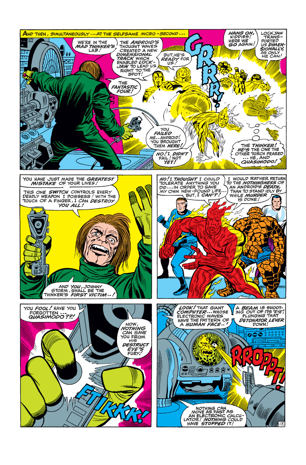 Read online Fantastic Four (1961) comic -  Issue # _Annual 4 - 18