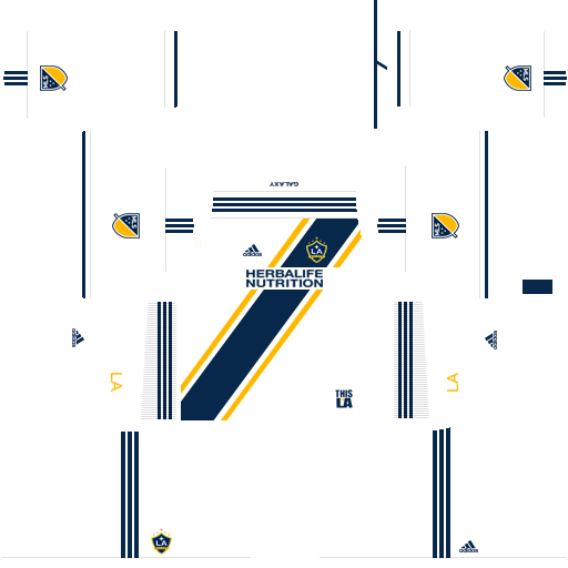 Kits/Uniformes para FTS 15 y Dream League Soccer Kits/Uniformes LA