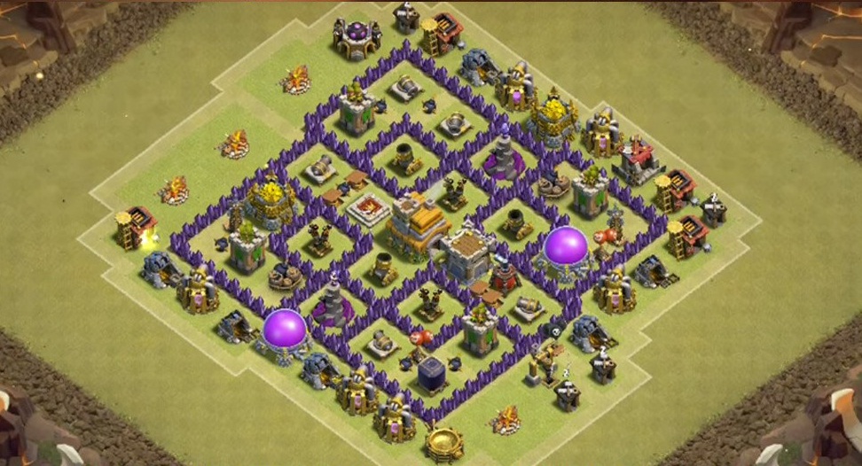 layout cv7 para guerra slayer clash