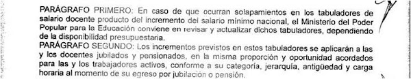 PUEDE EL SALARIO DEL DOCENTE SEGÚN TABULADOR QUEDAR POR DEBAJO DEL SALARIO MINIMO PUEDE EL SALARIO DEL DOCENTE SEGÚN TABULADOR QUEDAR POR DEBAJO DEL SALARIO MINIMO