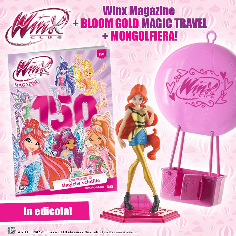 Promo del Winx Club Magazine 150 en Italia My Winx ClubPretty!*.