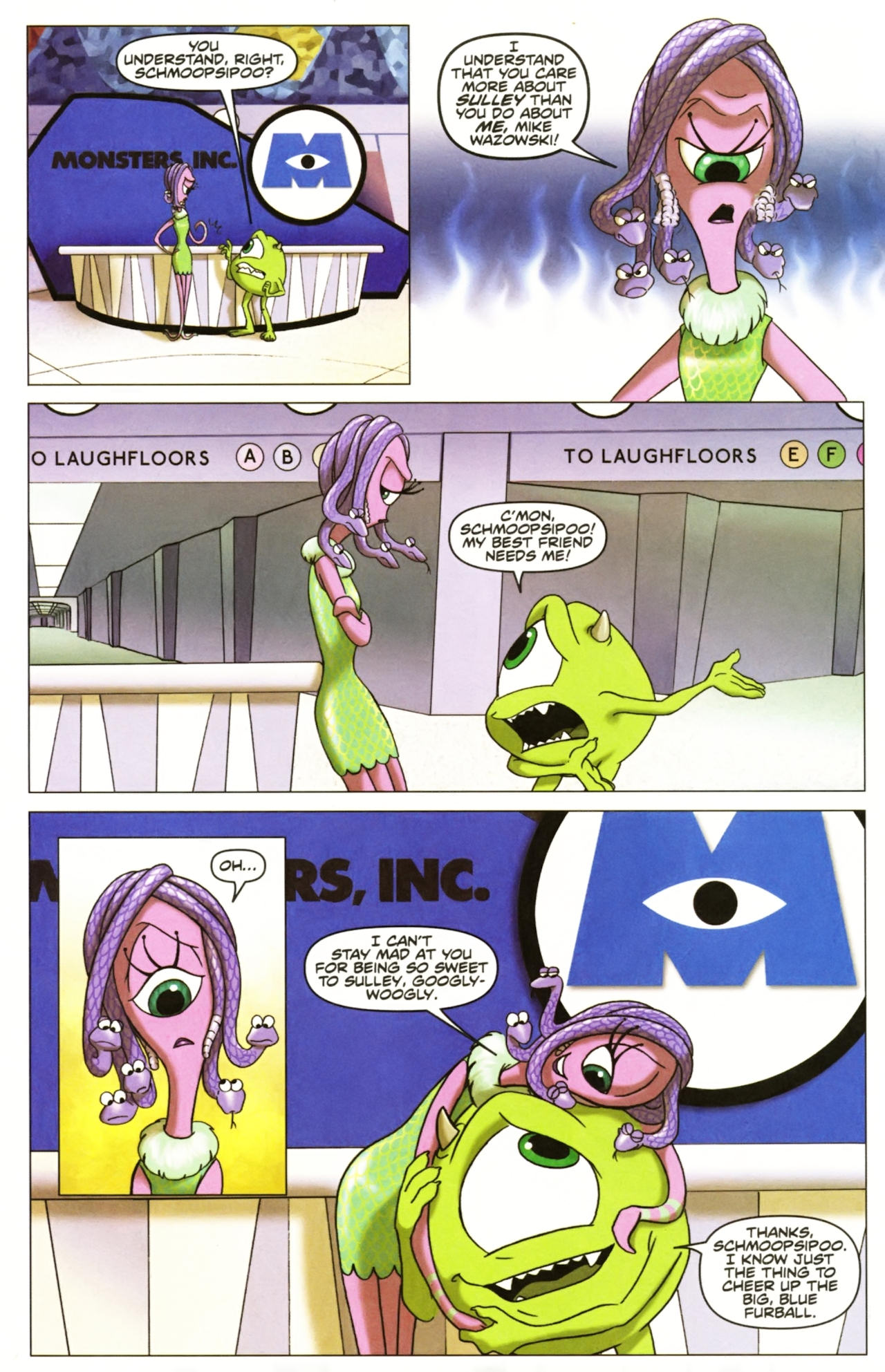 Read online Monsters, Inc: Laugh Factory comic -  Issue #1 - 9