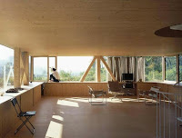A Simple Barn Shaped House Design In Blasthal Switzerland