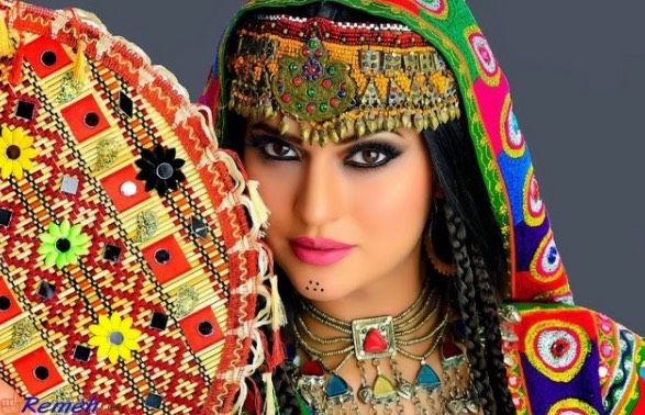 Golongan Wanita Tercantik Di Dunia, Gadis Suku Pashtun