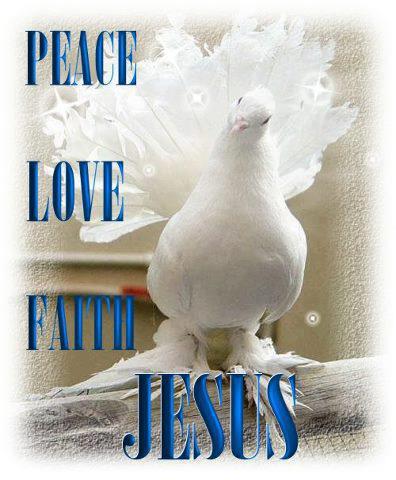 Jesus - Peace, Love, Faith