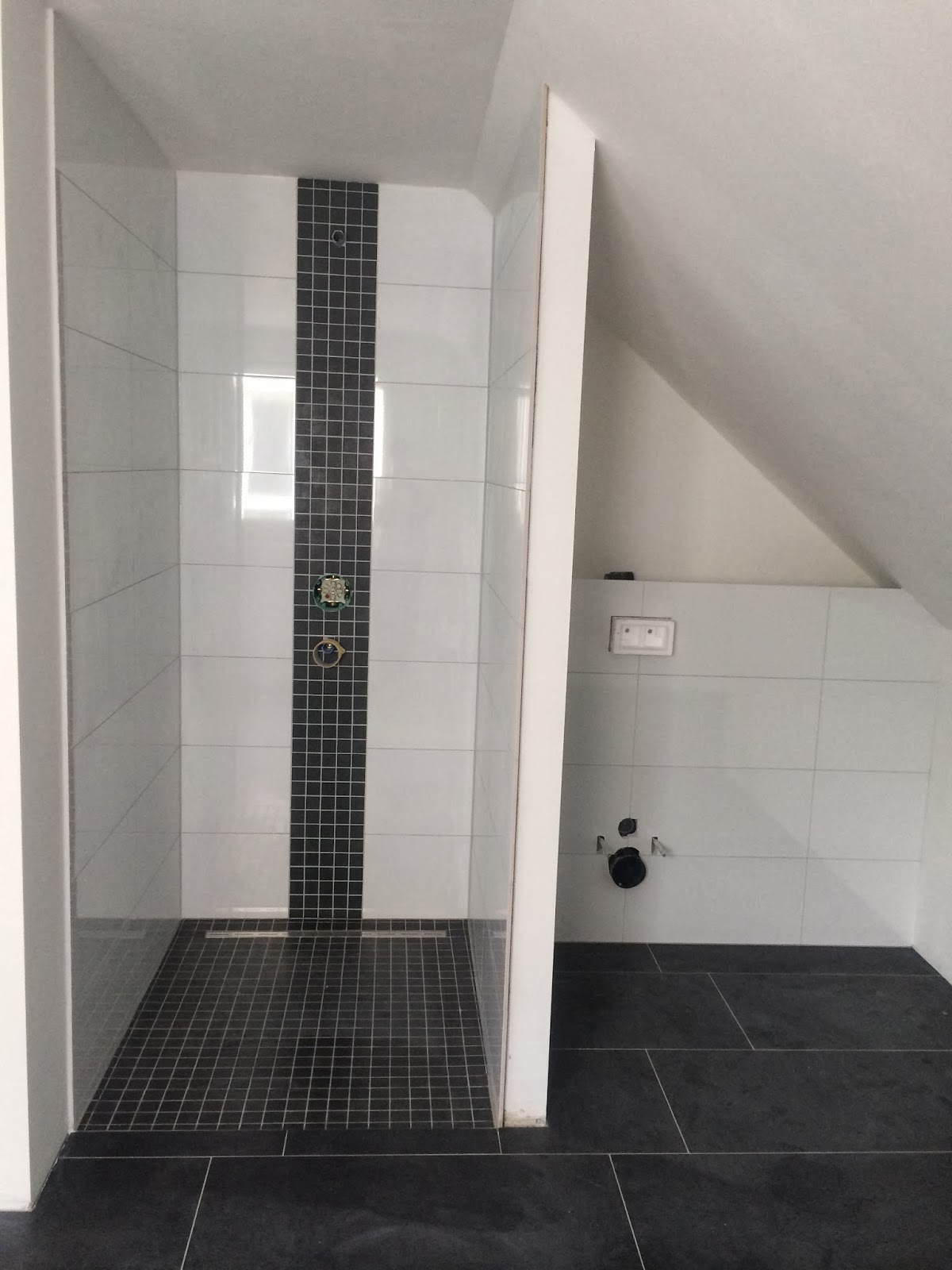 Hausbau von Mario & Diana: Fliesen im Bad, Küche etc.