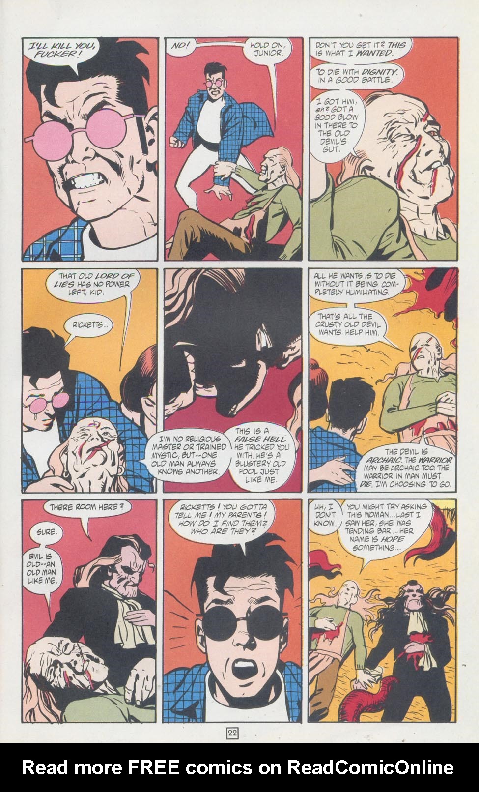 Read online Kid Eternity (1993) comic -  Issue #15 - 23
