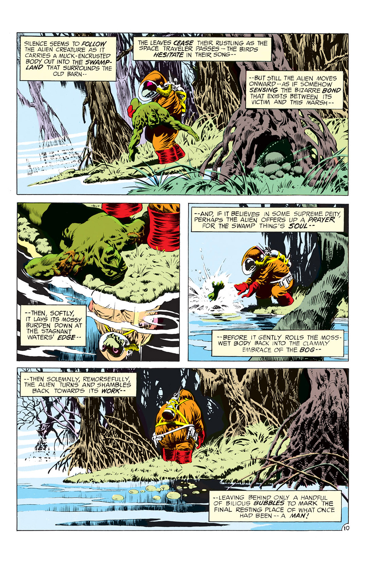 Read online Swamp Thing (1972) comic -  Issue #9 - 11
