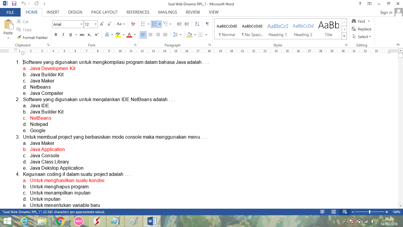 Contoh Soal Essay Pemrograman Web Sistem Informasi Soal