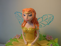 fondant fairy cake