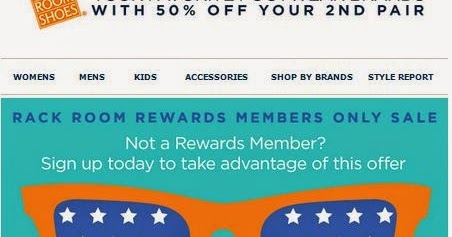 Rack Room Shoes Printable Coupons May 2018