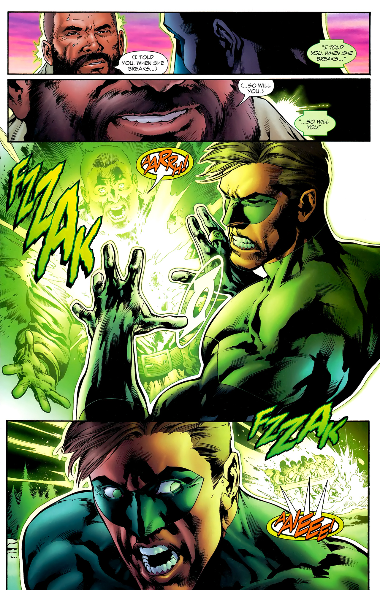 Read online Green Lantern (2005) comic -  Issue #14 - 18
