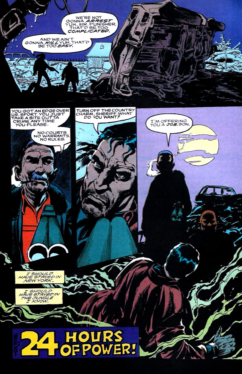 Read online The Punisher War Journal comic -  Issue #55 - 23