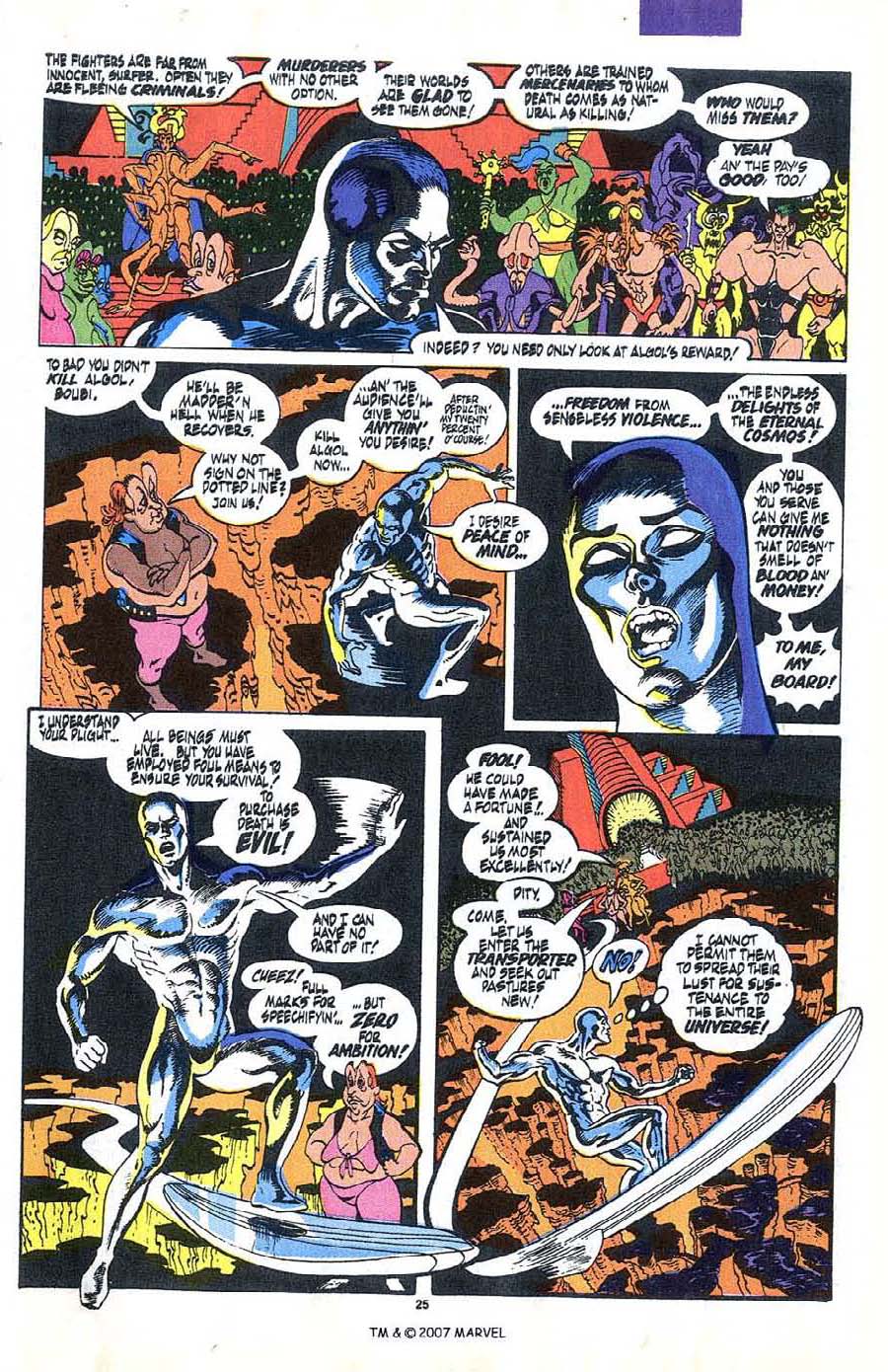 Silver Surfer (1987) Issue #39 #47 - English 27