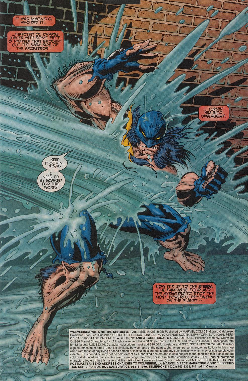Read online Wolverine (1988) comic -  Issue #105 - 2