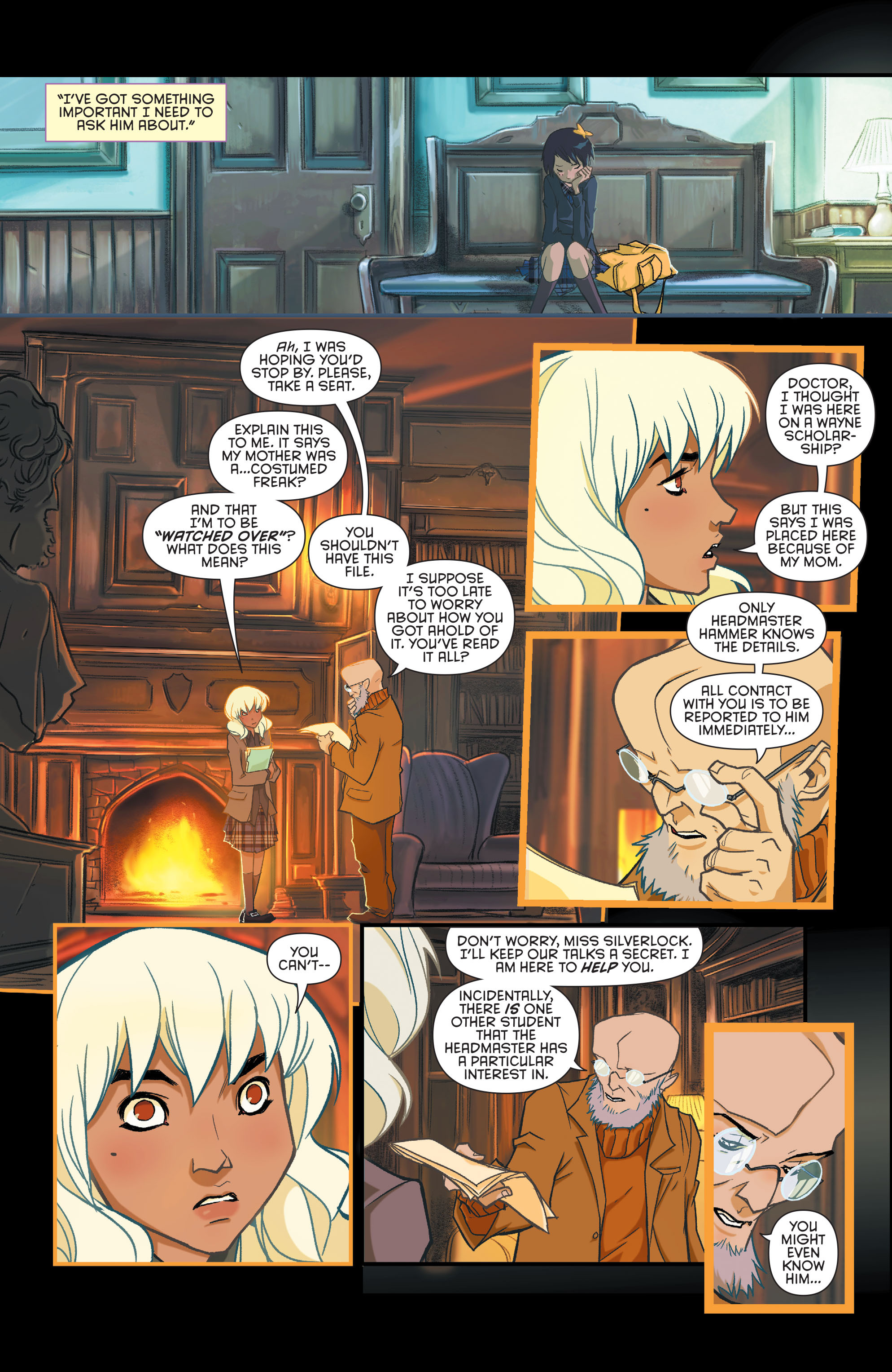 Read online Gotham Academy comic -  Issue #9 - 9