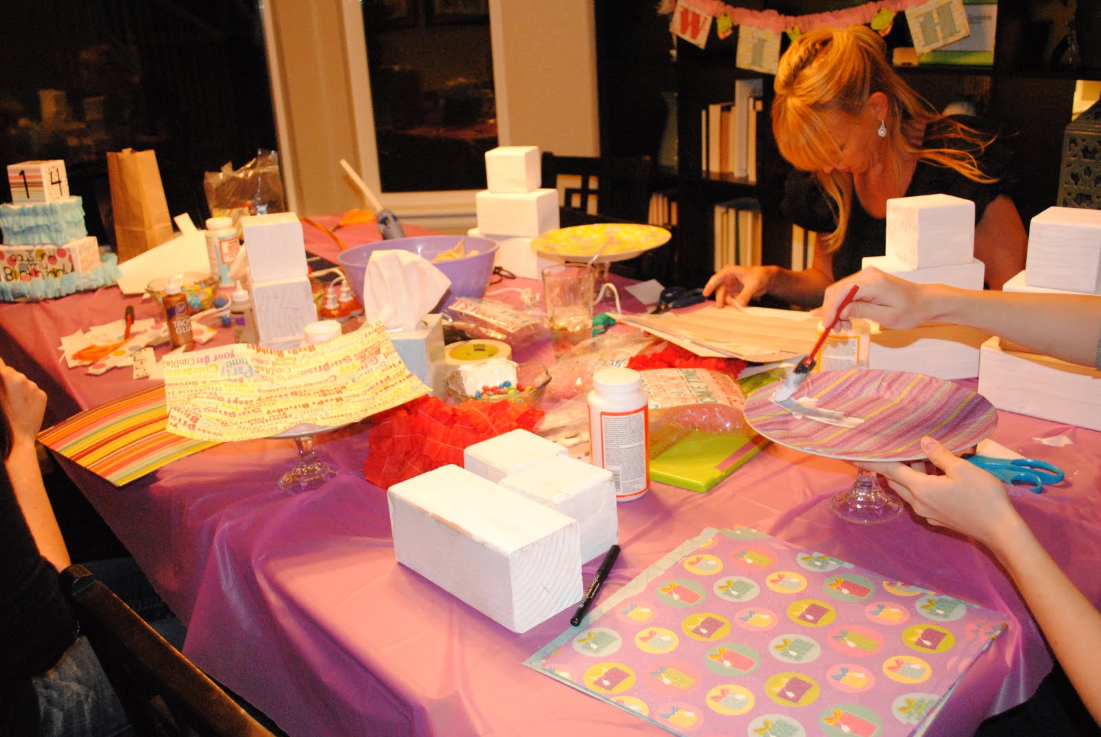 Holiday Snob: Birthday blocks tutorial