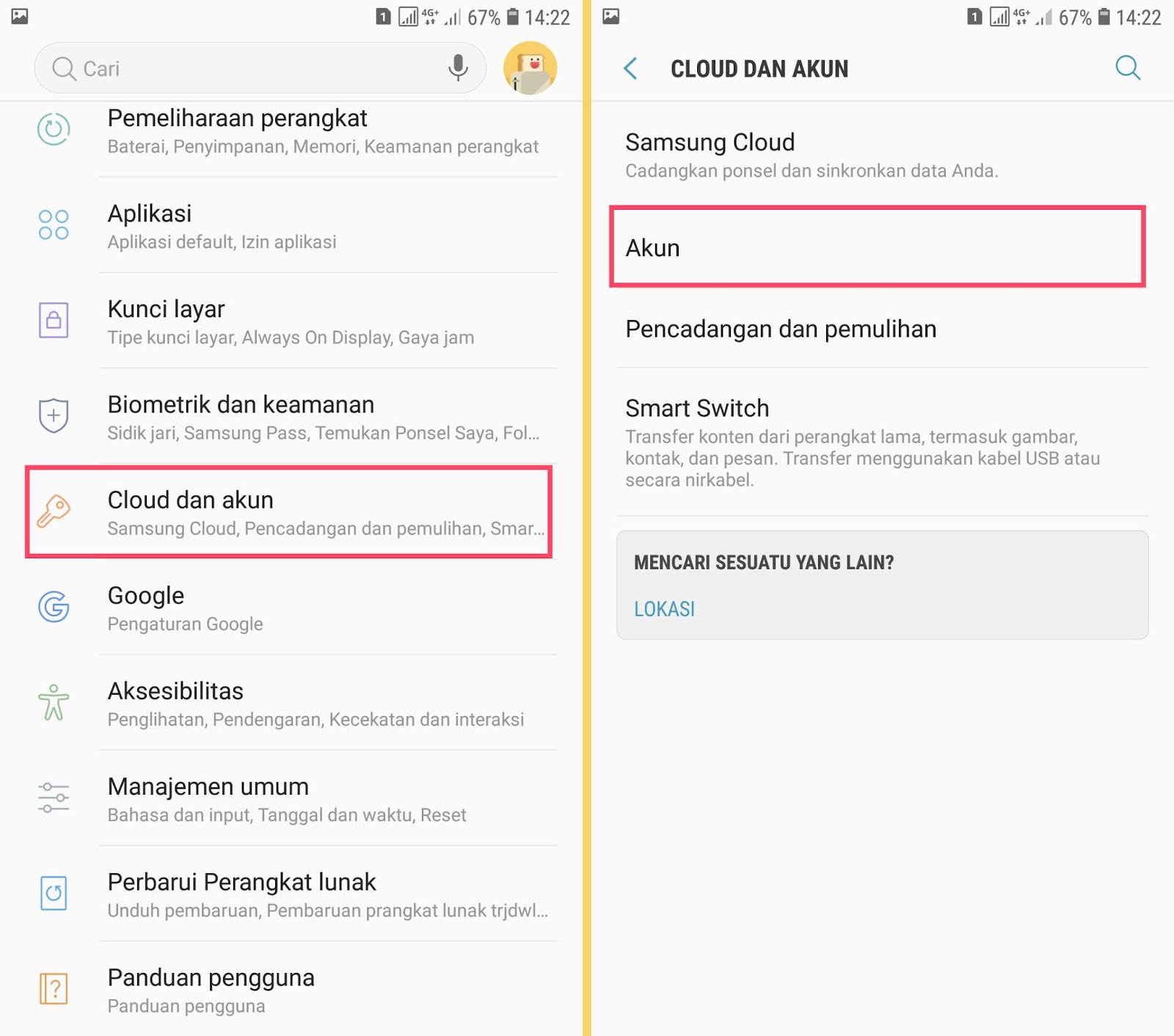 cara menghapus akun gmail di hp android