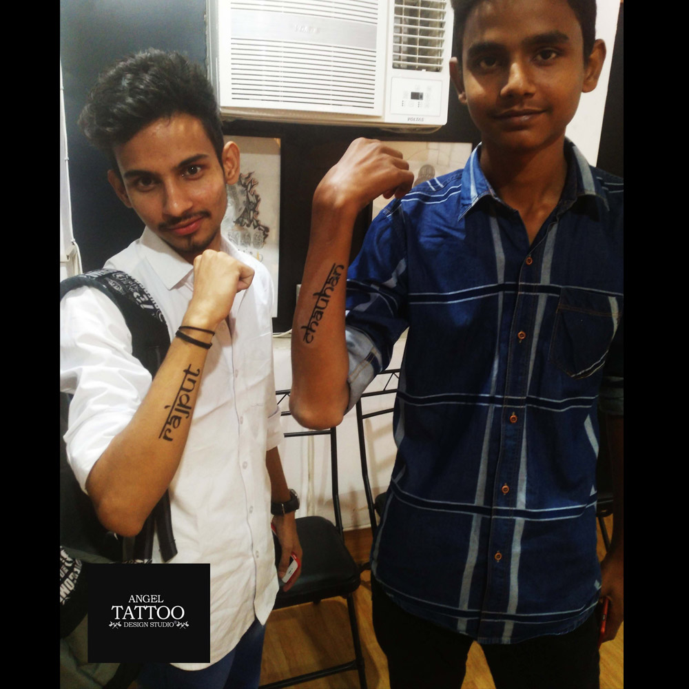 Angel Tattoo Design Studio Temporary Tattoo Shop in Gurgaon Best