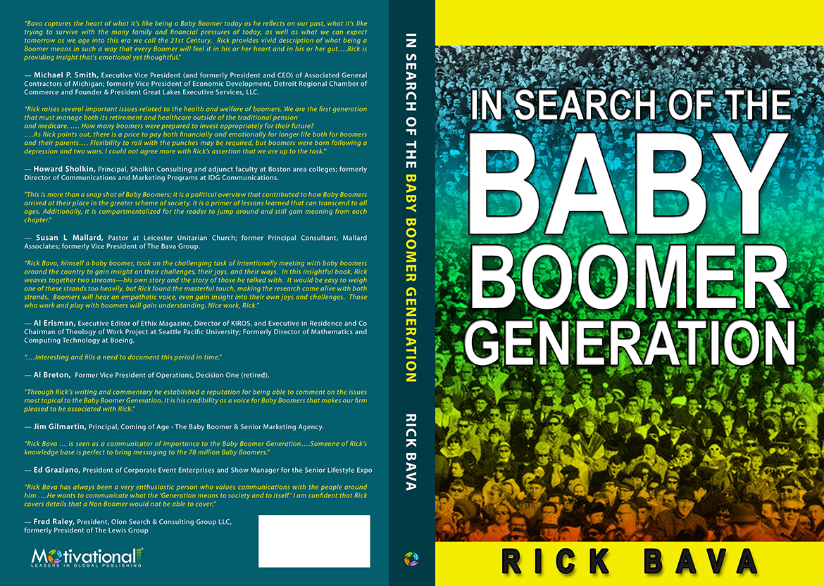 Rick Bava on the Baby Boomer Generation Thought leader for The Baby