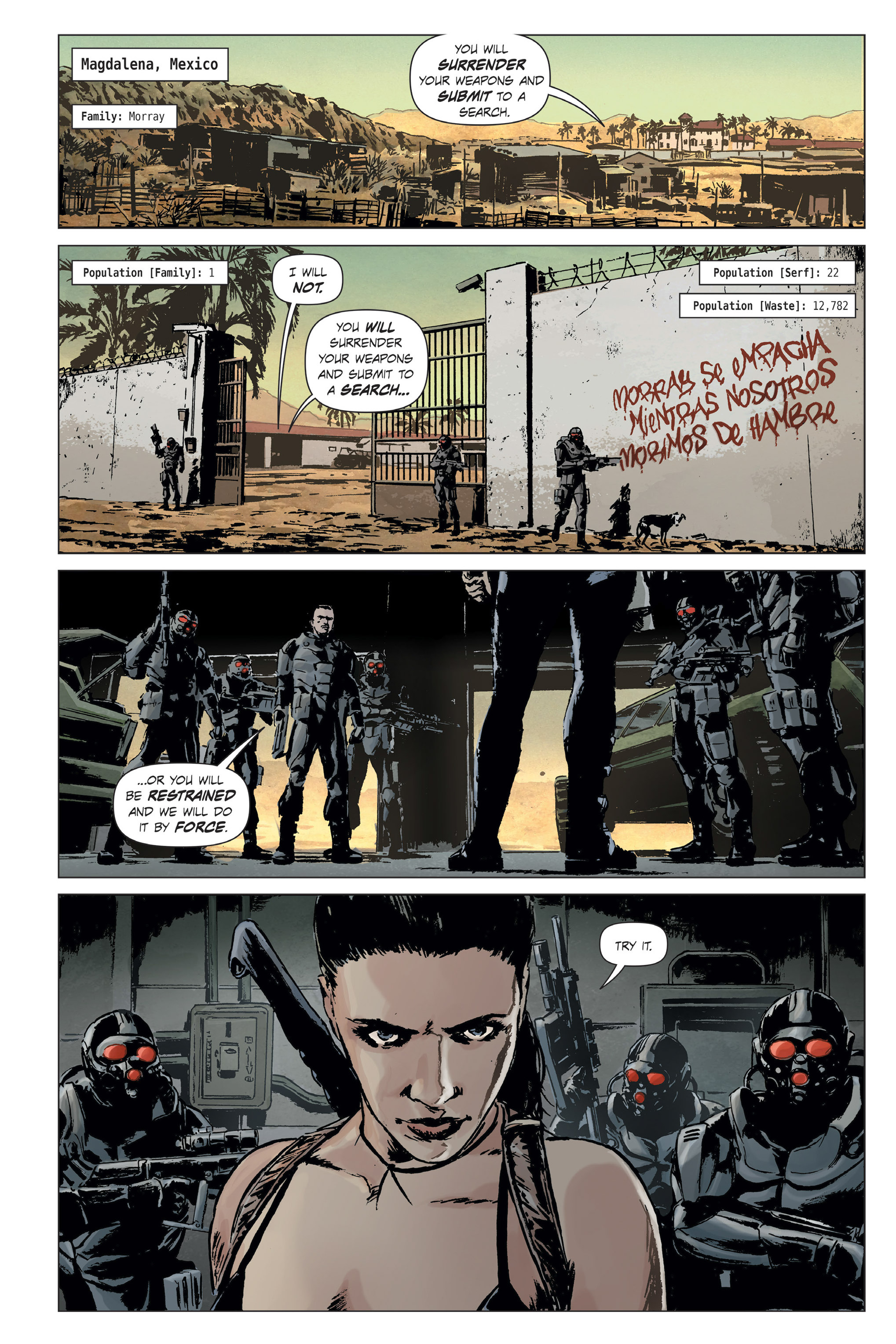 Read online Lazarus (2013) comic -  Issue # _HC 1 - The First Collection - 56