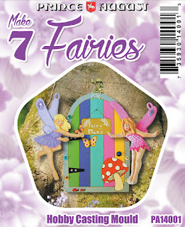 Cast up to 7 fairies with this family craft kit