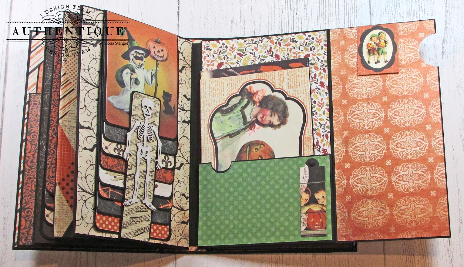 Fairie Dust Graphic 45 Mini Album Tutorial, Little Lady Mini Album 9 X 7  1/4 Mini Album PDF Tutorial 
