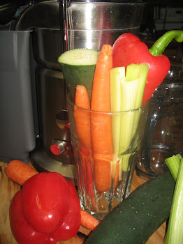 Veggies For Fresh Juice Made In My Breville Juicer- Yummy!