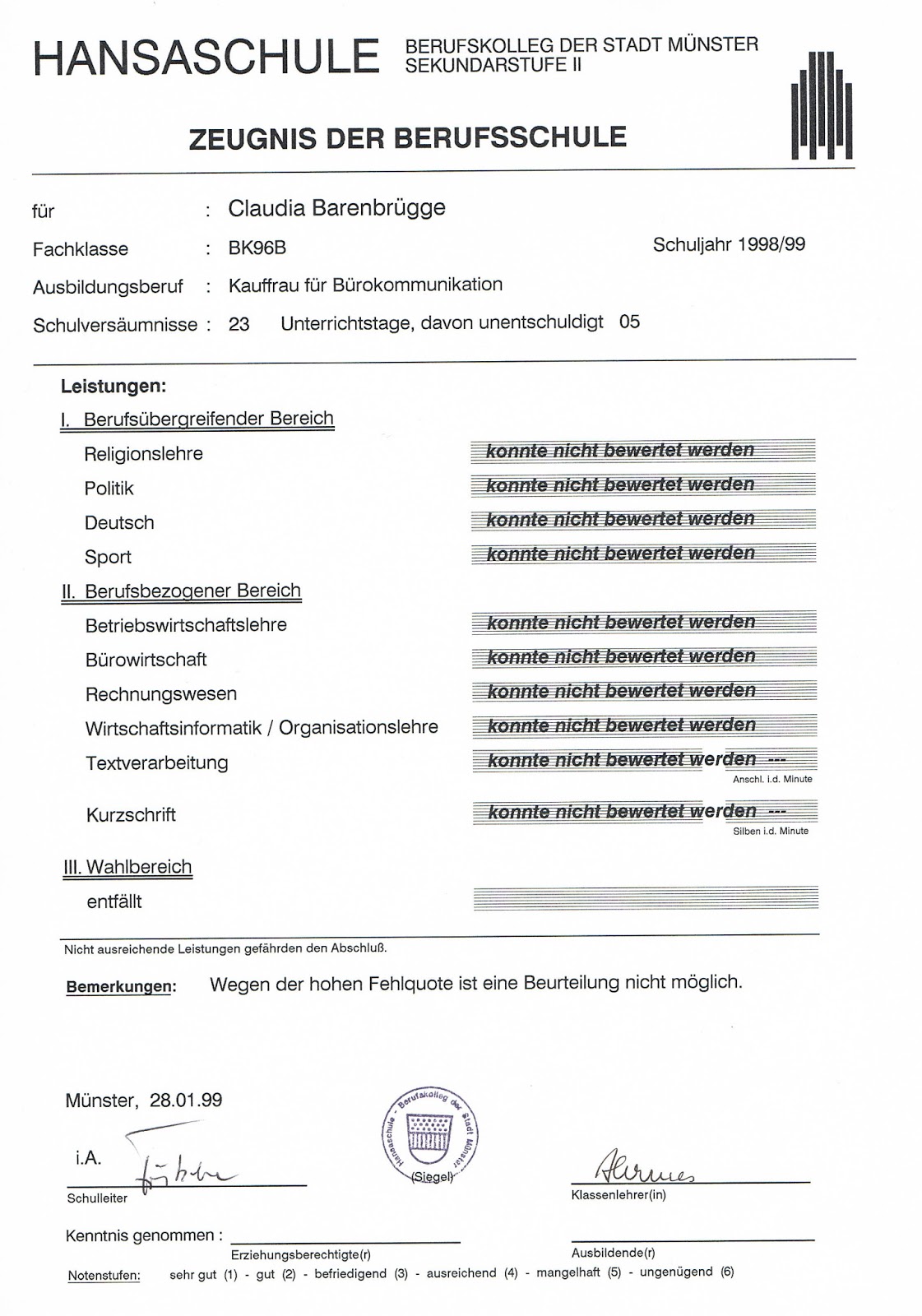 Wie Viele 5 Darf Man Im Zeugnis Haben dickydackel-blog: Man bin ich alt... mein letztes Zeugnis bekam ich 1999