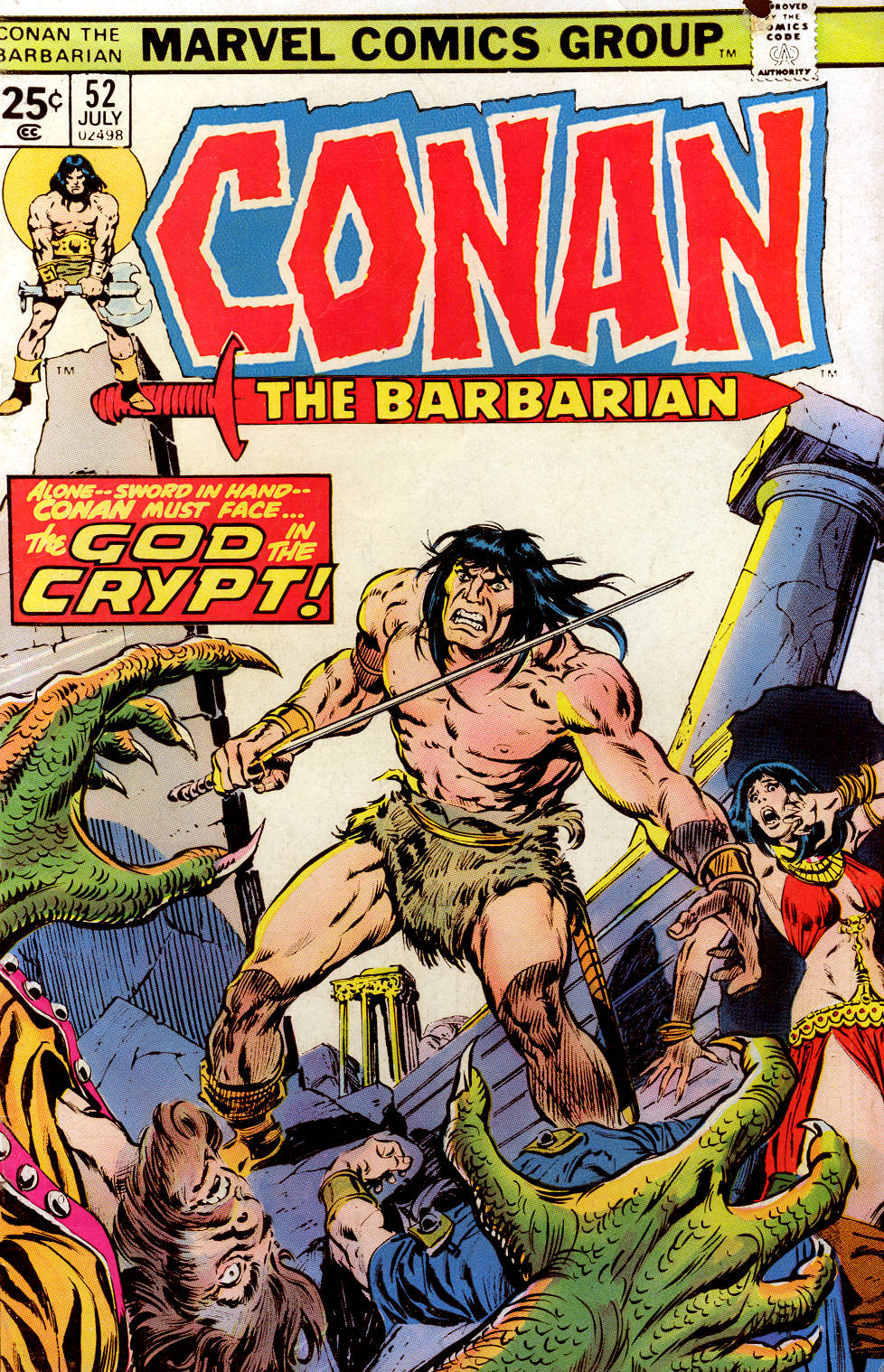 Read online Conan the Barbarian (1970) comic -  Issue #52 - 1