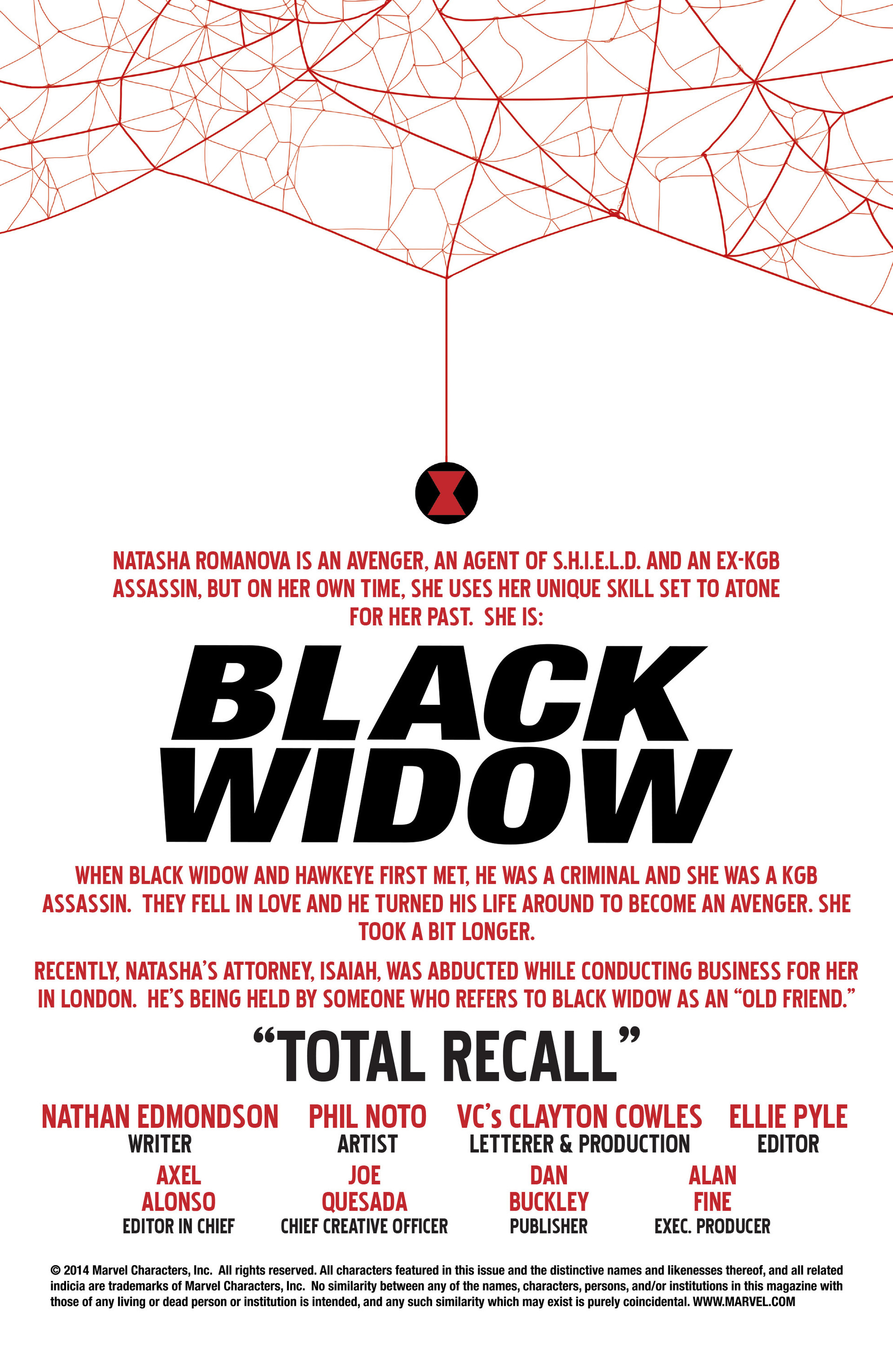 Black Widow (2014) issue 10 - Page 2