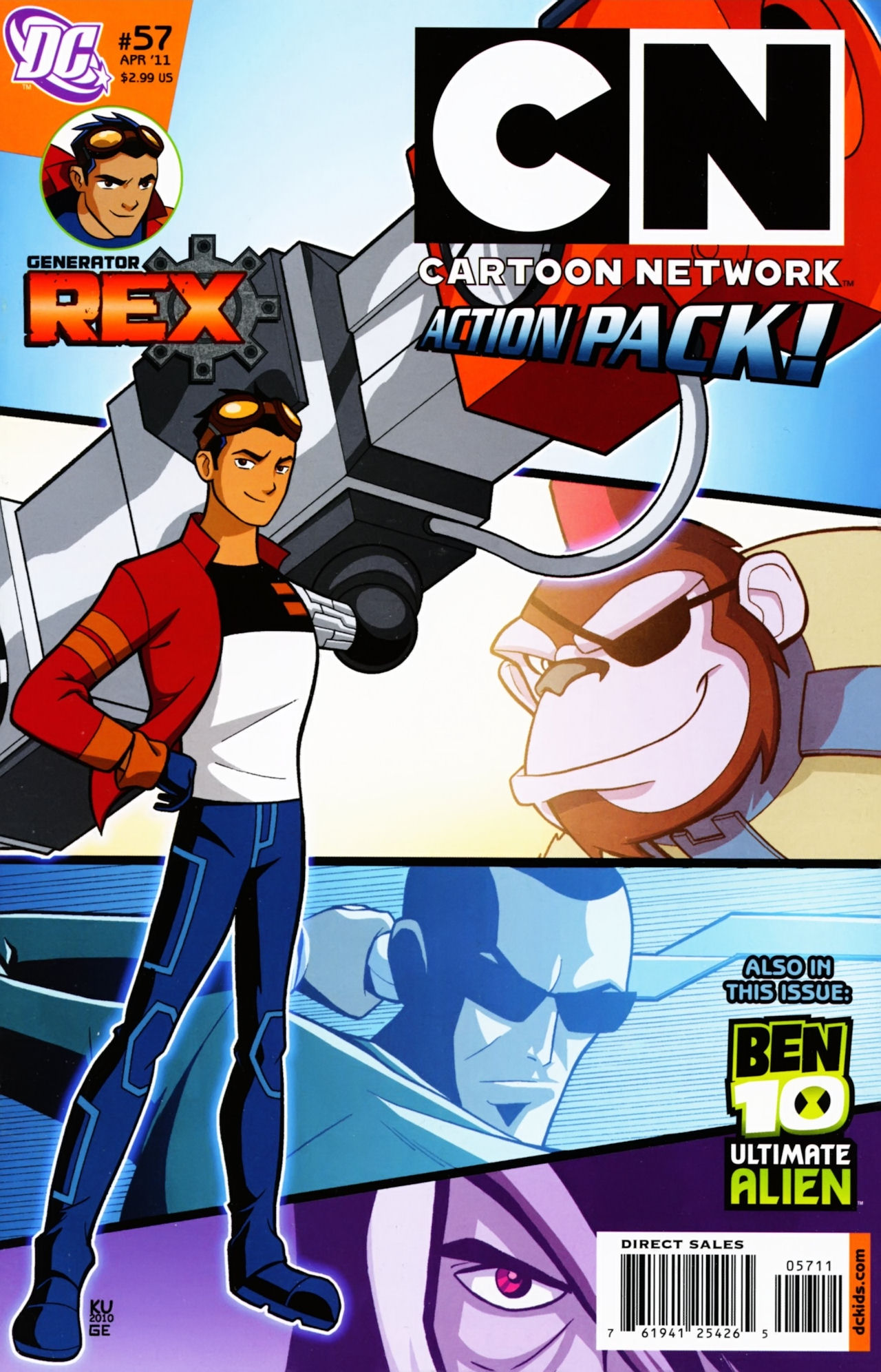 Read online Cartoon Network Action Pack comic -  Issue #57 - 1