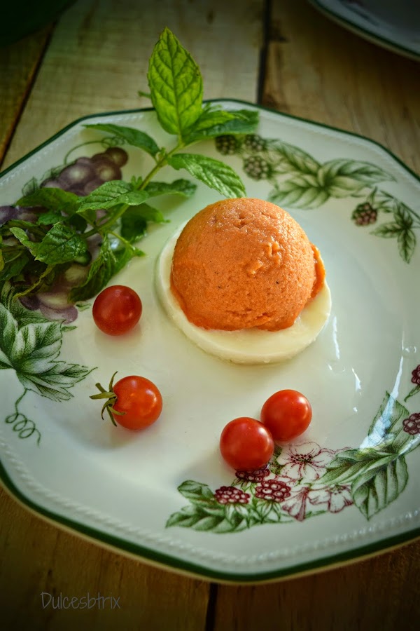 Helado de tomate-Dulcesbtrix