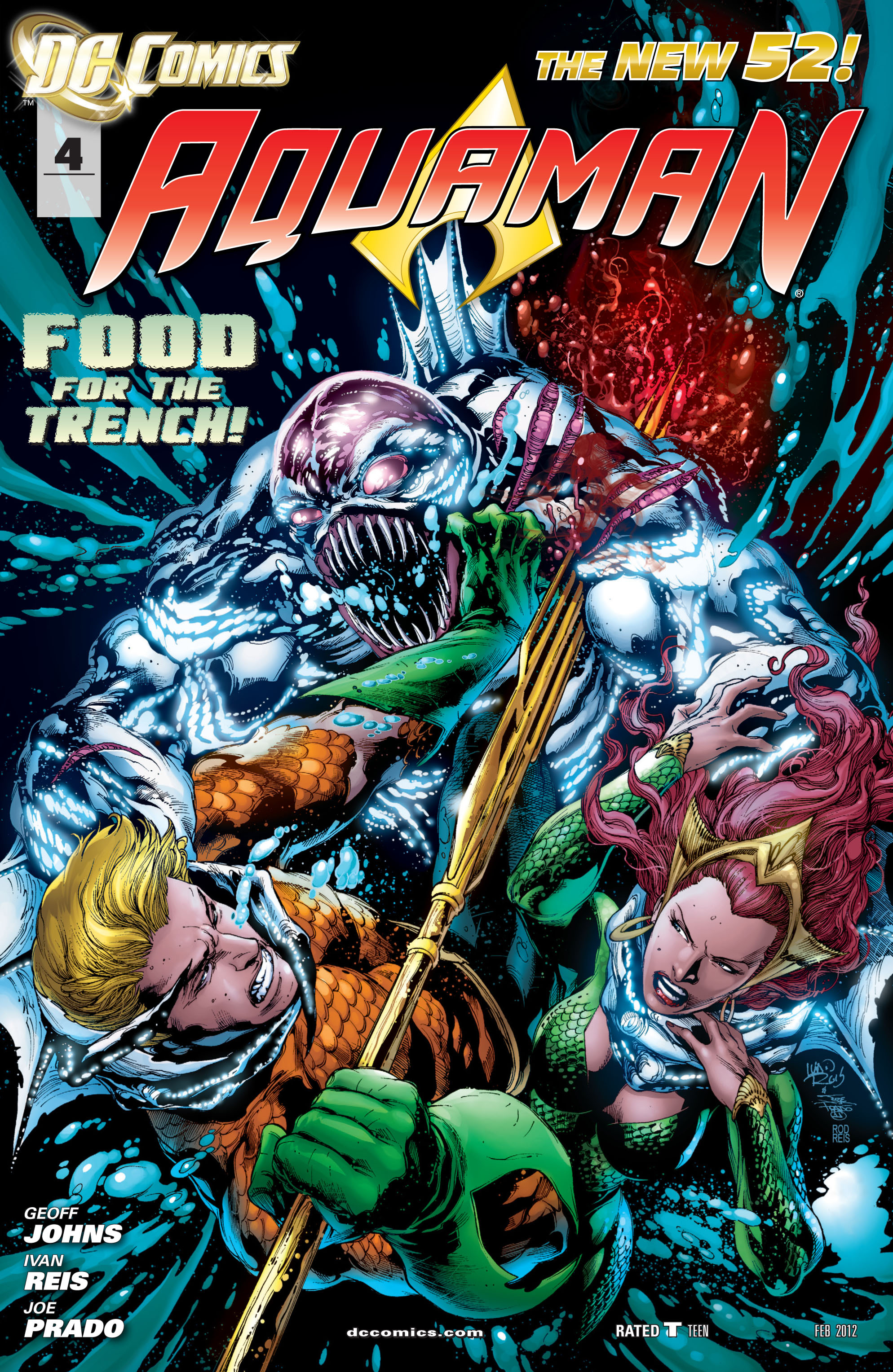 Read online Aquaman (2011) comic -  Issue #4 - 1